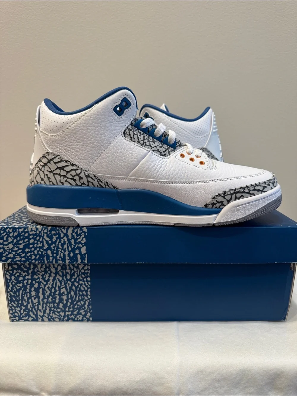 Air Jordan 3 Retro “Wizards”                       White/Metallic Copper